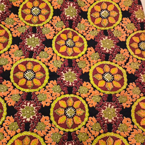 Vtg Size 10 A-Line Skirt Design-Thai for Lord&Taylor Hand Screened in Thailand - Picture 3 of 15